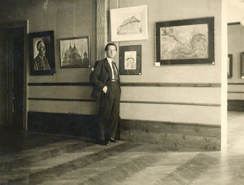 31-george-lowendal-in-expozitia-sa-personala-de-la-sala-mozart-bucuresti-1935